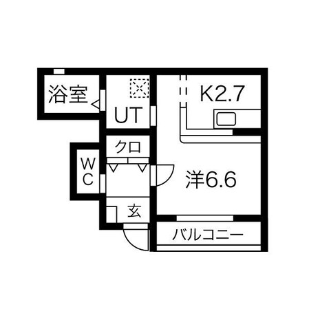 長町一丁目駅 徒歩10分 1階の物件間取画像